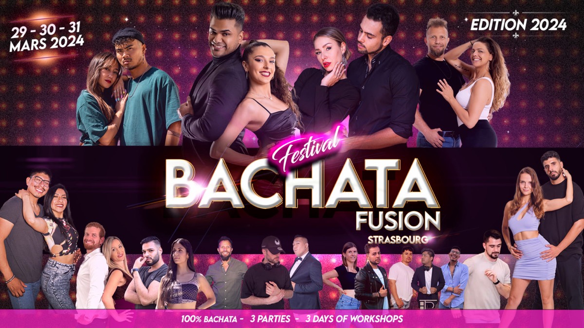 Affiche du Festival Bachata Fusion